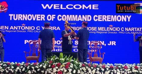 pnp calabarzon key officers|PBGEN Nartatez Jr. Assumes .